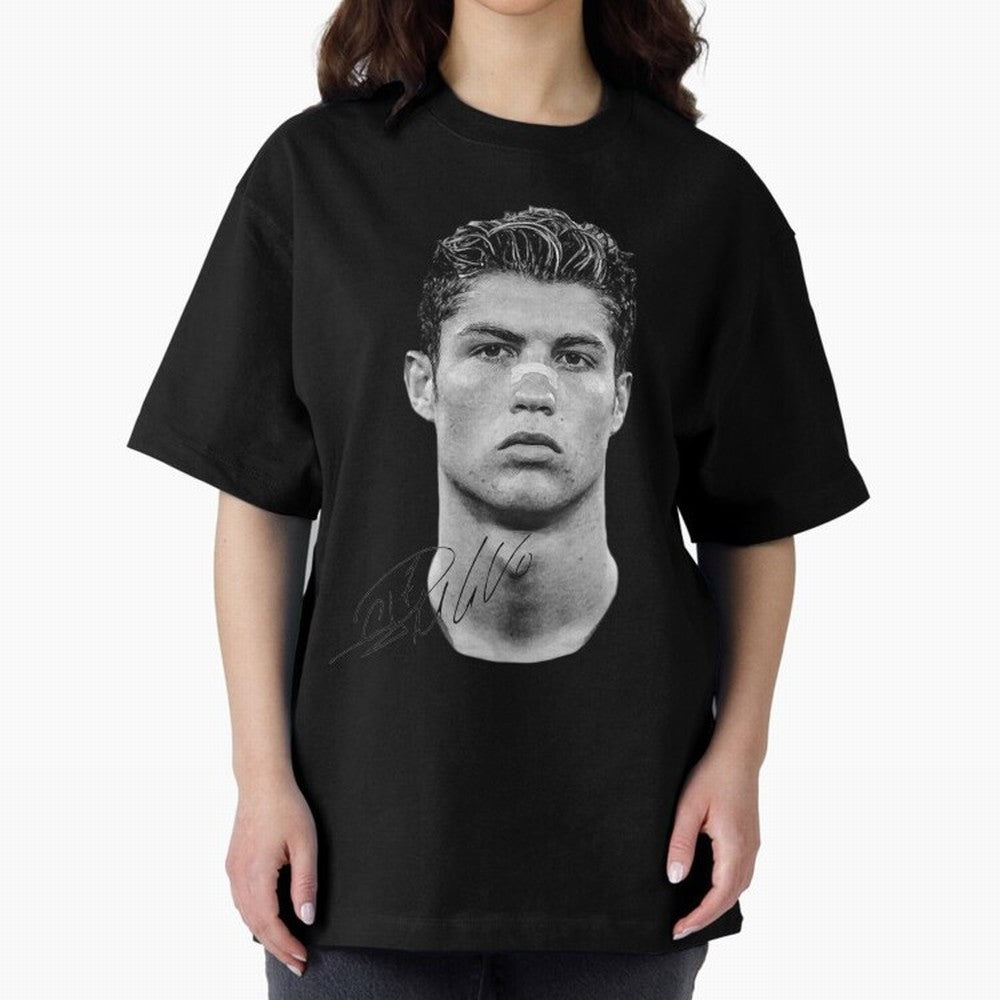 CR7 - Streetwear Clothing | Oversized T-Shirt Turn Up for FIFA World Cup 2026 USA Canada Mexico Made for Haaland and Mbappe, Netherlands Energy, Match Day Excitement, Supporter Culture, Golden Goals and Global Football Passion; Perfect for Fans,