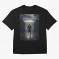 CR7 Entering a Stadium Legend Oversized T-Shirt Honor the Football Icons of Match Day Hype around FIFA World Cup 2026 USA Canada Mexico, Haaland, Brazil, Football Festival Excitement, Trophy Ambitions, Country Rivalries and Star Player Buzz; Great