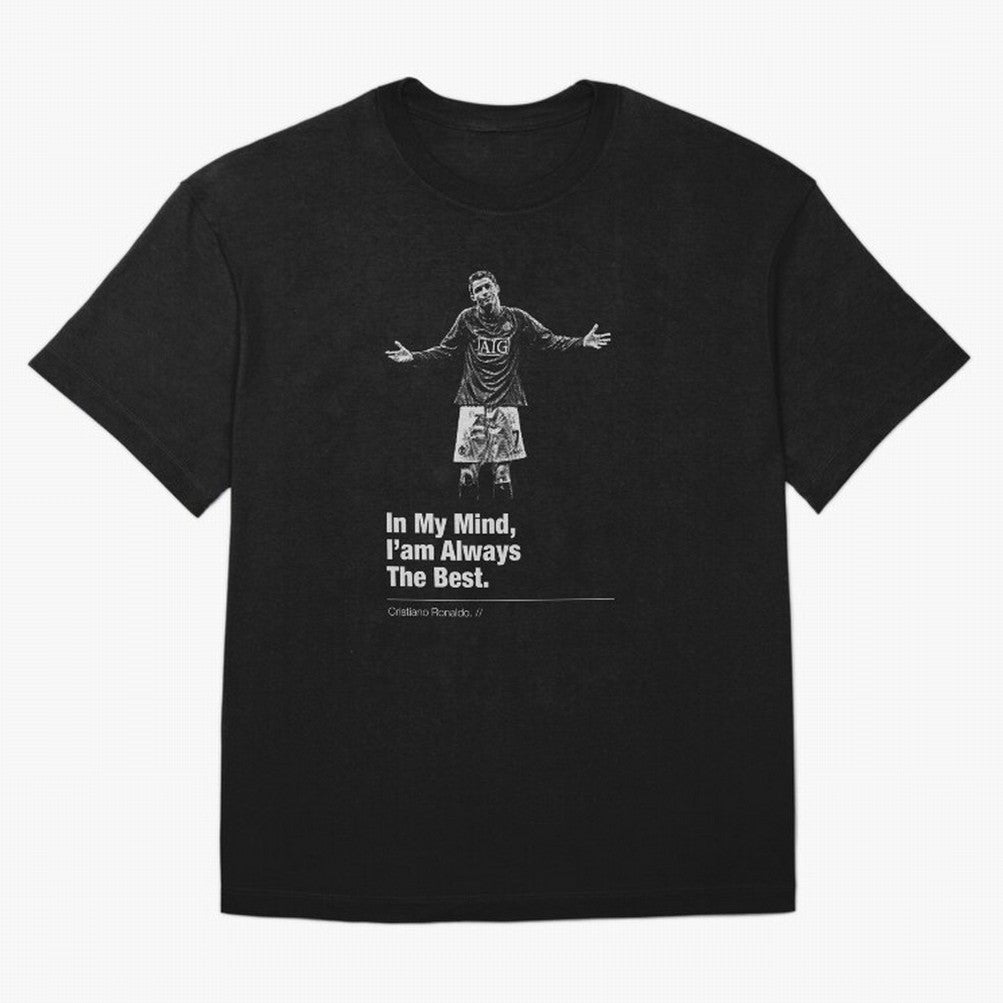 I'am Always The Best Oversized T-Shirt Make Every Kick Count in the FIFA World Cup 2026 USA Canada Mexico Journey through Haaland and Mbappe Highlights, Portugal, Spain and Germany Pride, Classic Soccer Heritage, Championship Pressure, Fan Loyalty