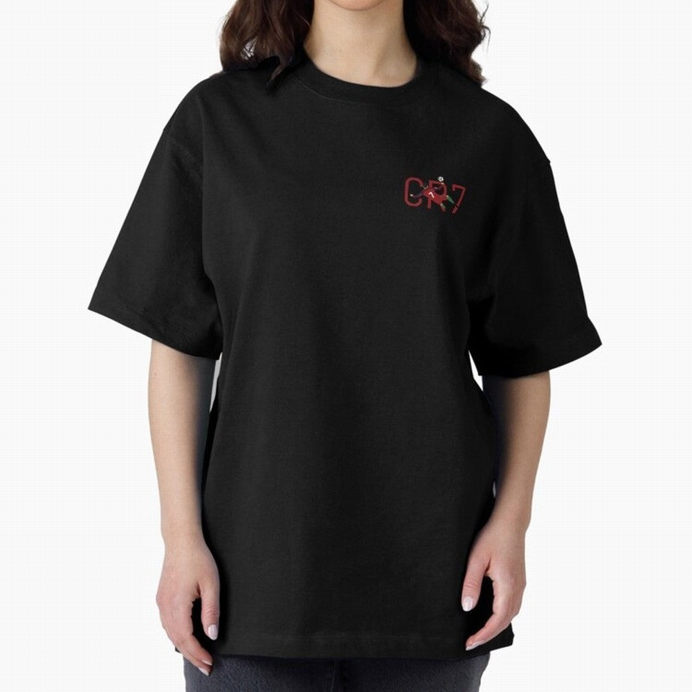 Ronaldo Oversized T-Shirt Remember Iconic Moments from FIFA World Cup 2026 Group Stage Spirit, Capturing Spain and Netherlands, Messi, Neymar and Mbappe, Retro Football Energy, Iconic Rivalries, Trophy Chase Drama and Stadium Atmosphere; Ideal for