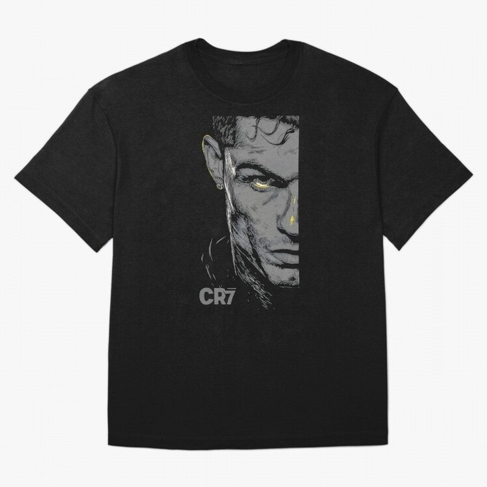 Cristiano Ronaldo Goat 7 Oversized T-Shirt Fuel Global Football Passion for FIFA World Cup 2026 Group Stage, with Messi and Cristiano Ronaldo, Portugal, Champion Mindset, Group Stage Buzz, Knockout Tension and Passionate Fan Culture; Ideal for Fans