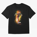 Ronaldo Wallpaper Oversized T-Shirt Honor Champions and Dreams in the FIFA World Cup 2026 USA Canada Mexico Journey through Mbappe Highlights, England Pride, Game Day Rituals, Football Legends, Country Pride and the Road to the Final; Perfect for