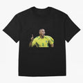 Football Meme Oversized T-Shirt Celebrate the Next Chapter of FIFA World Cup 2026 for Fans of Haaland and France and Portugal, Bringing Retro Football Energy, Iconic Rivalries, Trophy Chase Drama and Stadium Atmosphere; Made for Die Hard