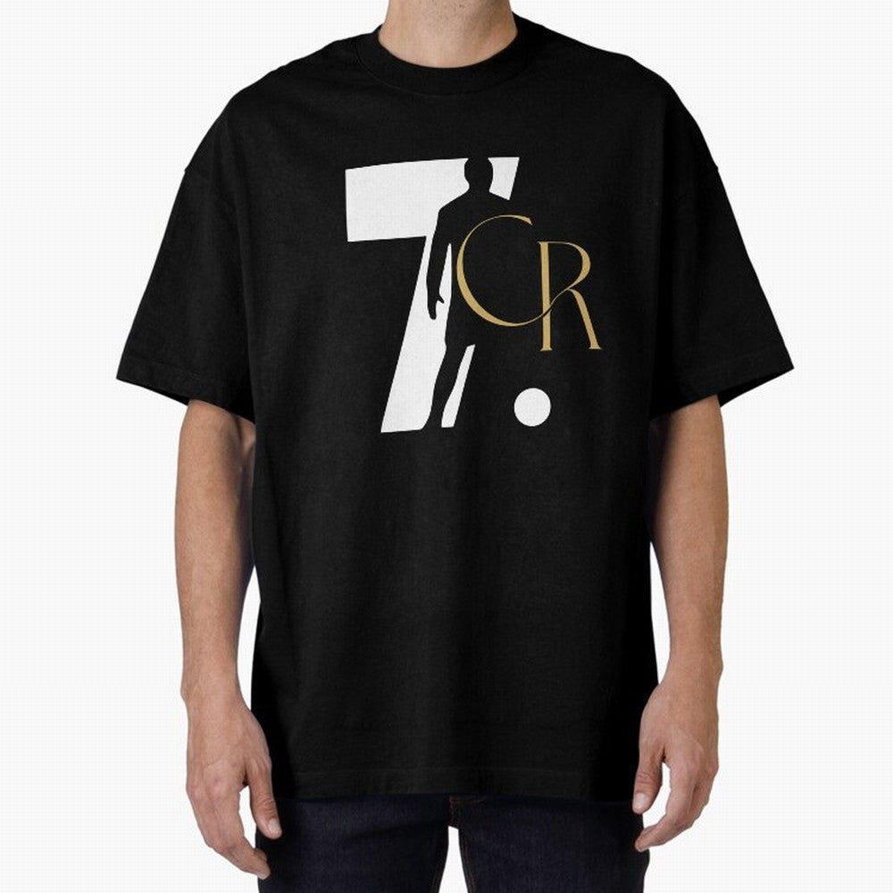 Cristiano Ronaldo Oversized T-Shirt Honor Champions and Dreams in Match Day Hype around FIFA World Cup 2026 Group Stage, Cristiano Ronaldo, Argentina, Goal Celebration Energy, Supporter Heritage, Football Icons and Worldwide Tournament Joy; Great