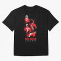 The Red Seven - Man Utd Oversized T-Shirt Celebrate FIFA World Cup 2026 for Fans of Messi and England and Germany, Bringing Football Festival Excitement, Trophy Ambitions, Country Rivalries and Star Player Buzz; Perfect for Supporters Who Want Bold