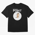 Cristiano Ronaldo POINT Oversized T-Shirt Make Every Kick Count in FIFA World Cup 2026 Spirit, Built around England, France and Netherlands, CR7, Soccer Culture, Superstar Moments, National Team Dreams and Competitive Fire; Ideal for Football Dads,