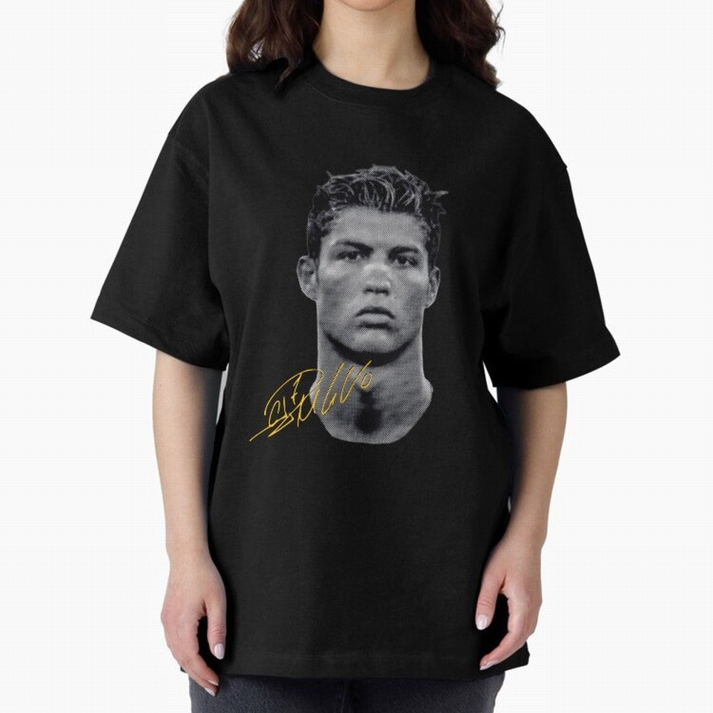 Vintage Cristiano Ronaldo Oversized T-Shirt Bring Global Tournament Vibes to Match Day Hype around FIFA World Cup 2026, Messi and Cristiano Ronaldo, Argentina, France and Brazil, Fan Favorite Moments, National Team Passion, Big Match Drama and
