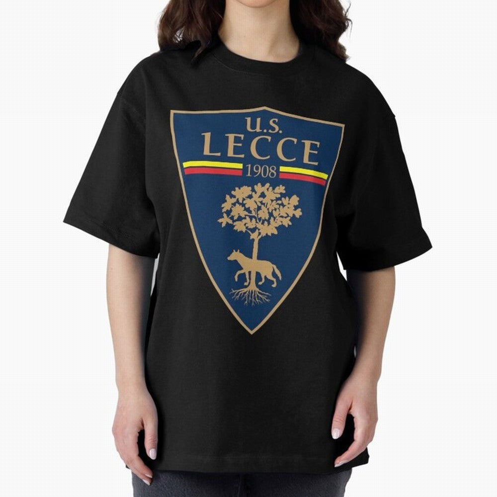 lecce Oversized T-Shirt Celebrate National Team Dreams in FIFA World Cup 2026 Group Stage with Messi, Brazil, Portugal and Argentina Energy, Goal Celebration Energy, Supporter Heritage, Football Icons and Worldwide Tournament Joy; Perfect for
