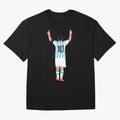 Lionel Messi, #m30 Oversized T-Shirt Celebrate the FIFA World Cup 2026 USA Canada Mexico Journey through Cristiano Ronaldo, Haaland and CR7 Highlights, Brazil, Portugal and Argentina Pride, Championship Spirit, Famous Goals, Roaring Crowds and