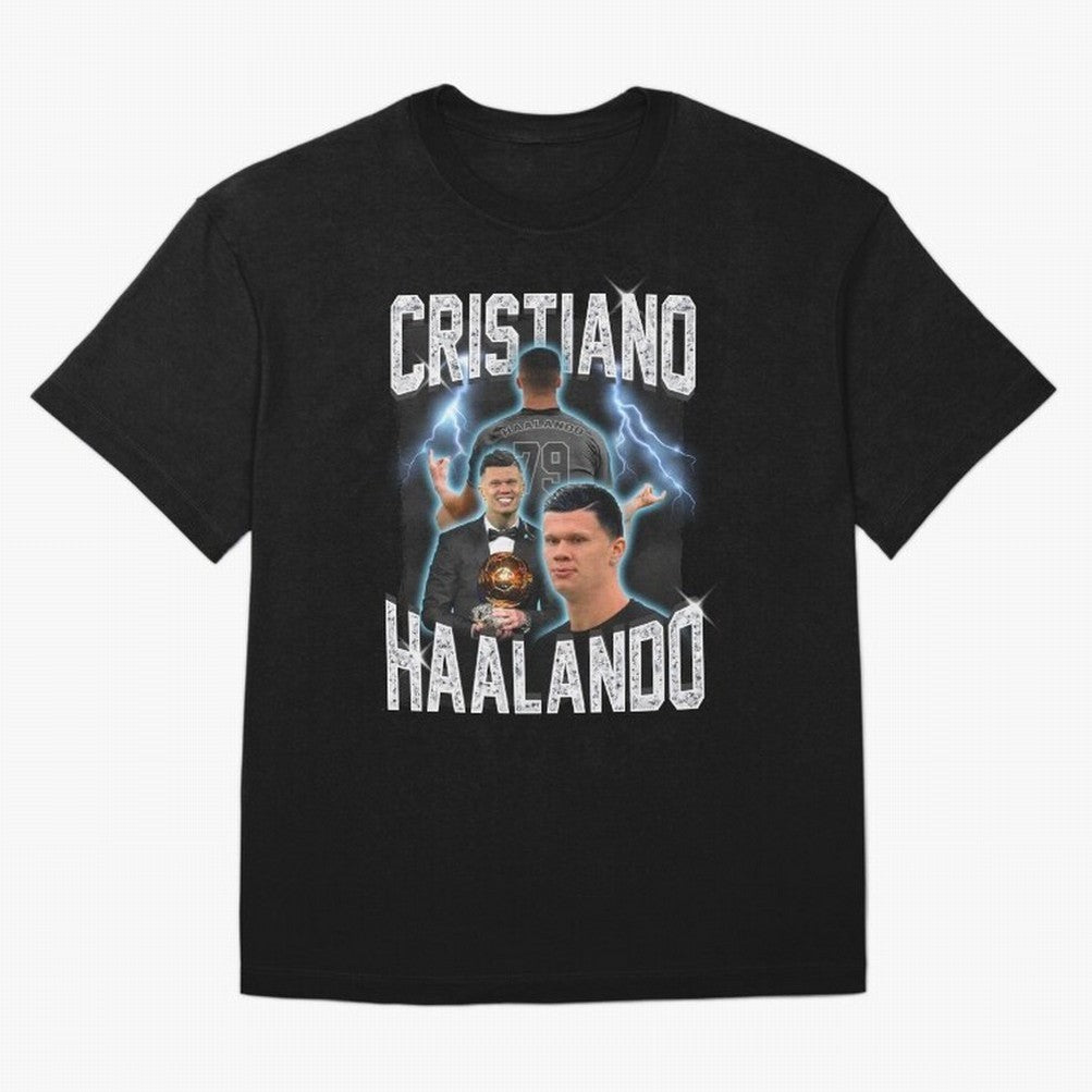 Cristiano Haalando Oversized T-Shirt Turn Every Weekend Toward FIFA World Cup 2026 Group Stage Spirit, Featuring England and Germany, Cristiano Ronaldo, Haaland and CR7, Classic Soccer Heritage, Championship Pressure, Fan Loyalty and International