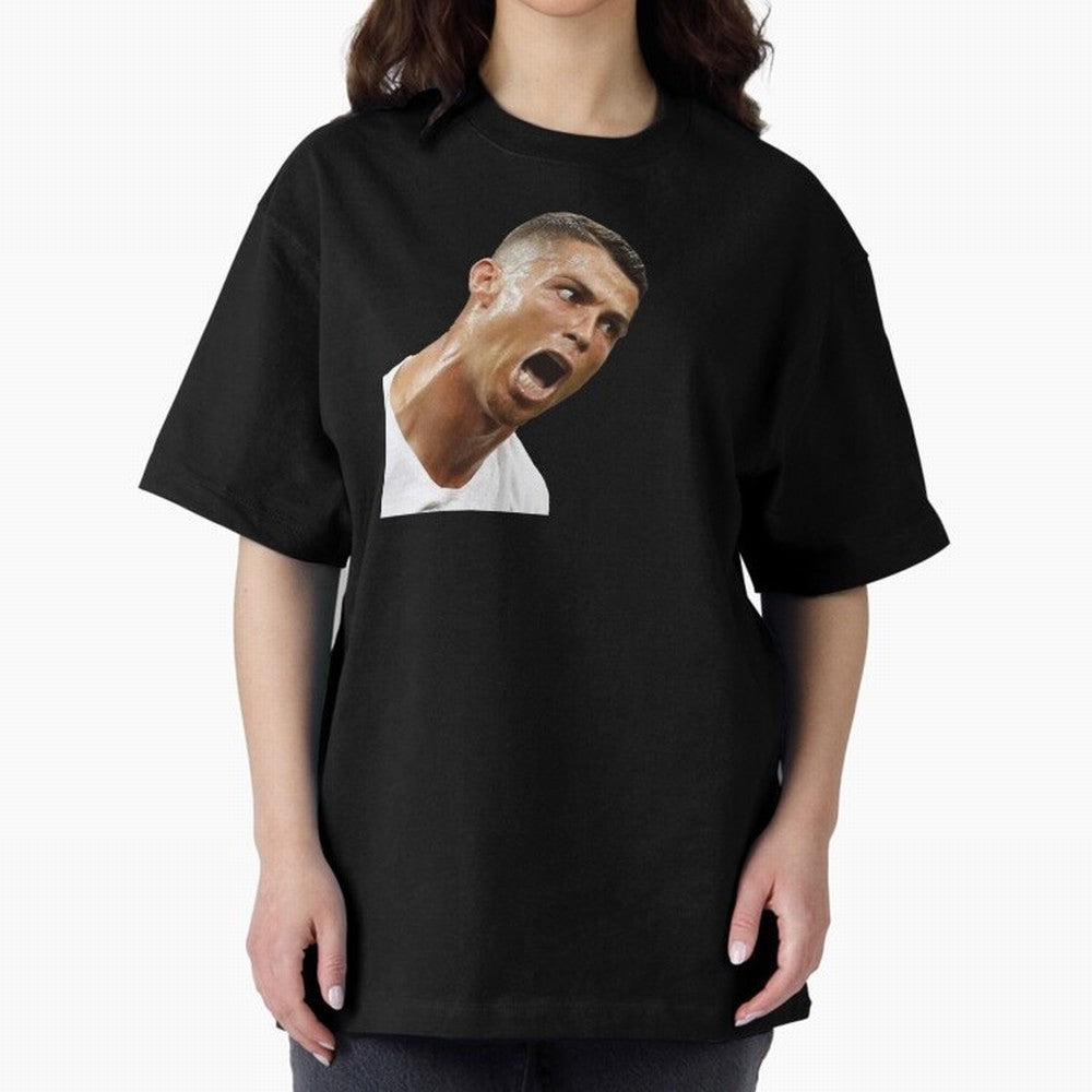cristiano ronaldo siuuu meme Oversized T-Shirt Bring Trophy Dreams to FIFA World Cup 2026 Group Stage Spirit, Featuring England, France and Netherlands, CR7 and Messi, Football Passion, Legendary Performances, Festival Vibes and Supporter