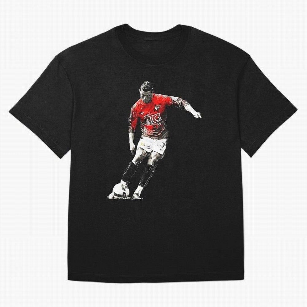 Cristiano Ronaldo Manchester 2008 Oversized T-Shirt Cheer through Every Moment of Global Football Passion for FIFA World Cup 2026 Group Stage, Built around Messi, Brazil, Portugal and Argentina, Goal Celebration Energy, Supporter Heritage, Football
