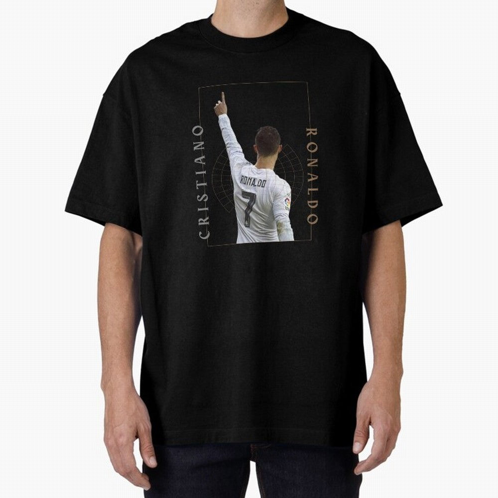 Cristiano Ronaldo CR7 Best Seller Oversized T-Shirt Honor the Football Icons of FIFA World Cup 2026 USA Canada Mexico Spirit, Celebrating Germany, Messi, Neymar and Mbappe, Stadium Memories, Football Loyalty, International Chants and Championship
