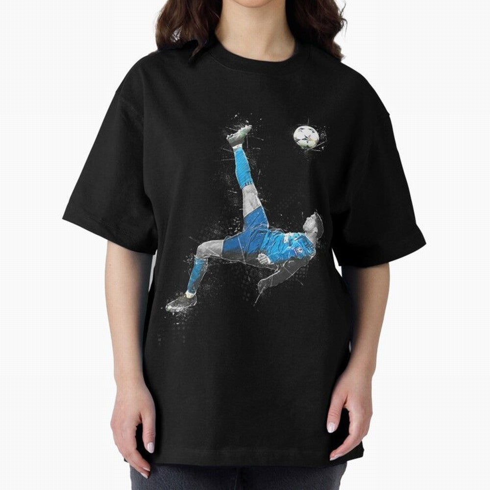 Cristiano Ronaldo Cristiano Ronaldo Oversized T-Shirt Honor the Beautiful Game during Match Day Hype around FIFA World Cup 2026 USA Canada Mexico, CR7, England and Germany, Soccer Culture, Superstar Moments, National Team Dreams and Competitive
