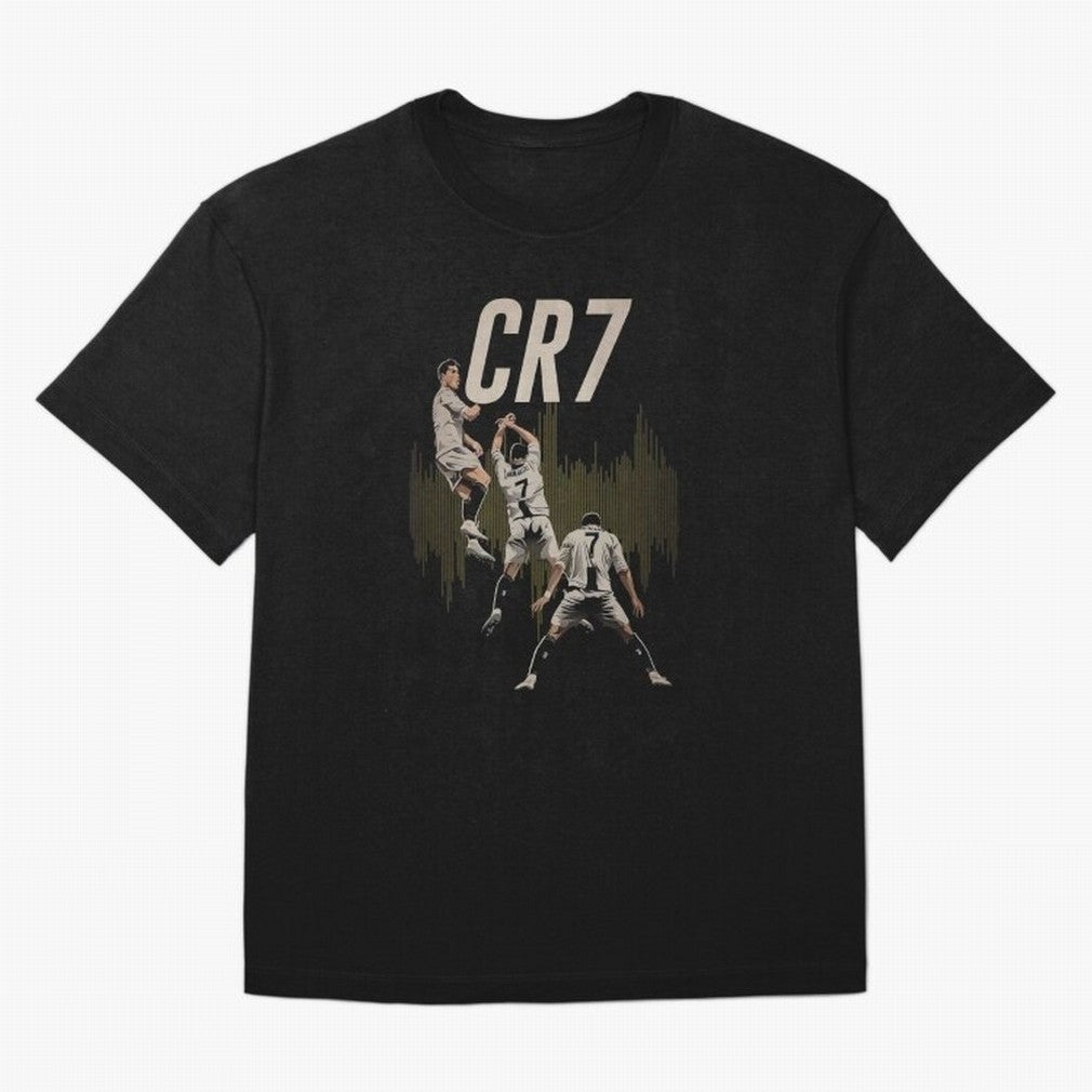 Cristiano Ronaldo Oversized T-Shirt Support Your Favorite Stars during FIFA World Cup 2026 Spirit, Featuring Portugal, Messi, CR7 and Mbappe, Classic Soccer Heritage, Championship Pressure, Fan Loyalty and International Pride; Perfect for People