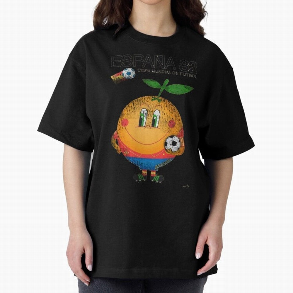 Espana 82 Oversized T-Shirt Make Game Day About FIFA World Cup 2026 for Fans of Messi and England, Bringing Fan Favorite Moments, National Team Passion, Big Match Drama and Soccer History; Perfect for Fans, Collectors, Family Gatherings, Watch