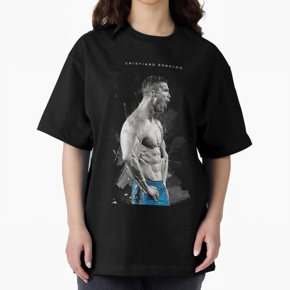 Cristiano Ronaldo Cristiano Ronaldo Oversized T-Shirt Show Championship Spirit for the FIFA World Cup 2026 USA Canada Mexico Journey through Mbappe and Neymar Highlights, France Pride, Game Day Rituals, Football Legends, Country Pride and the Road