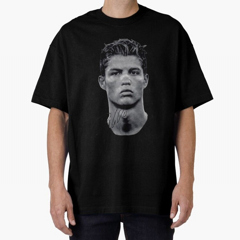 Cristiano Ronaldo Vintage Tshirt Oversized T-Shirt Fuel the FIFA World Cup 2026 Journey through Messi Highlights, Brazil Pride, Football History, Final Match Energy, Crowd Noise and Once in a Lifetime Moments; Ideal for Football Dads, Football