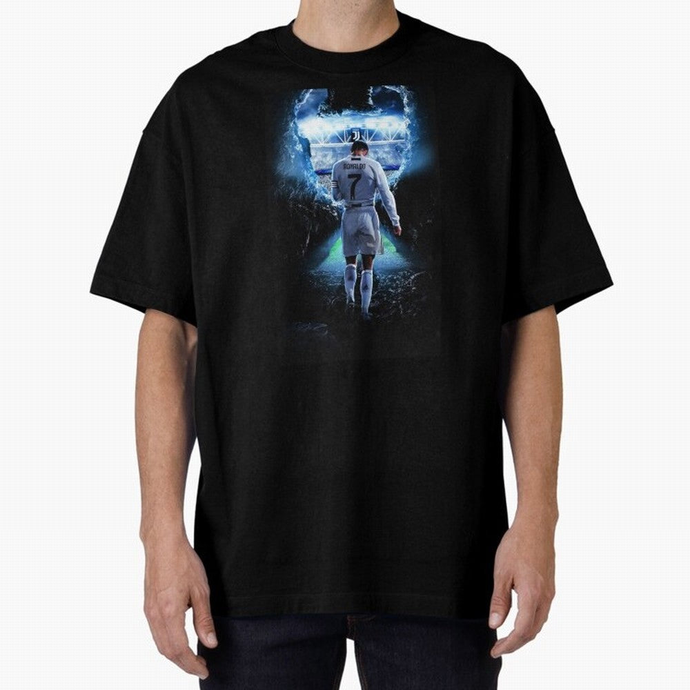 Football player Oversized T-Shirt Make Game Day About FIFA World Cup 2026 USA Canada Mexico for Fans of Mbappe and Neymar and Germany, Bringing Classic Soccer Heritage, Championship Pressure, Fan Loyalty and International Pride; Built for