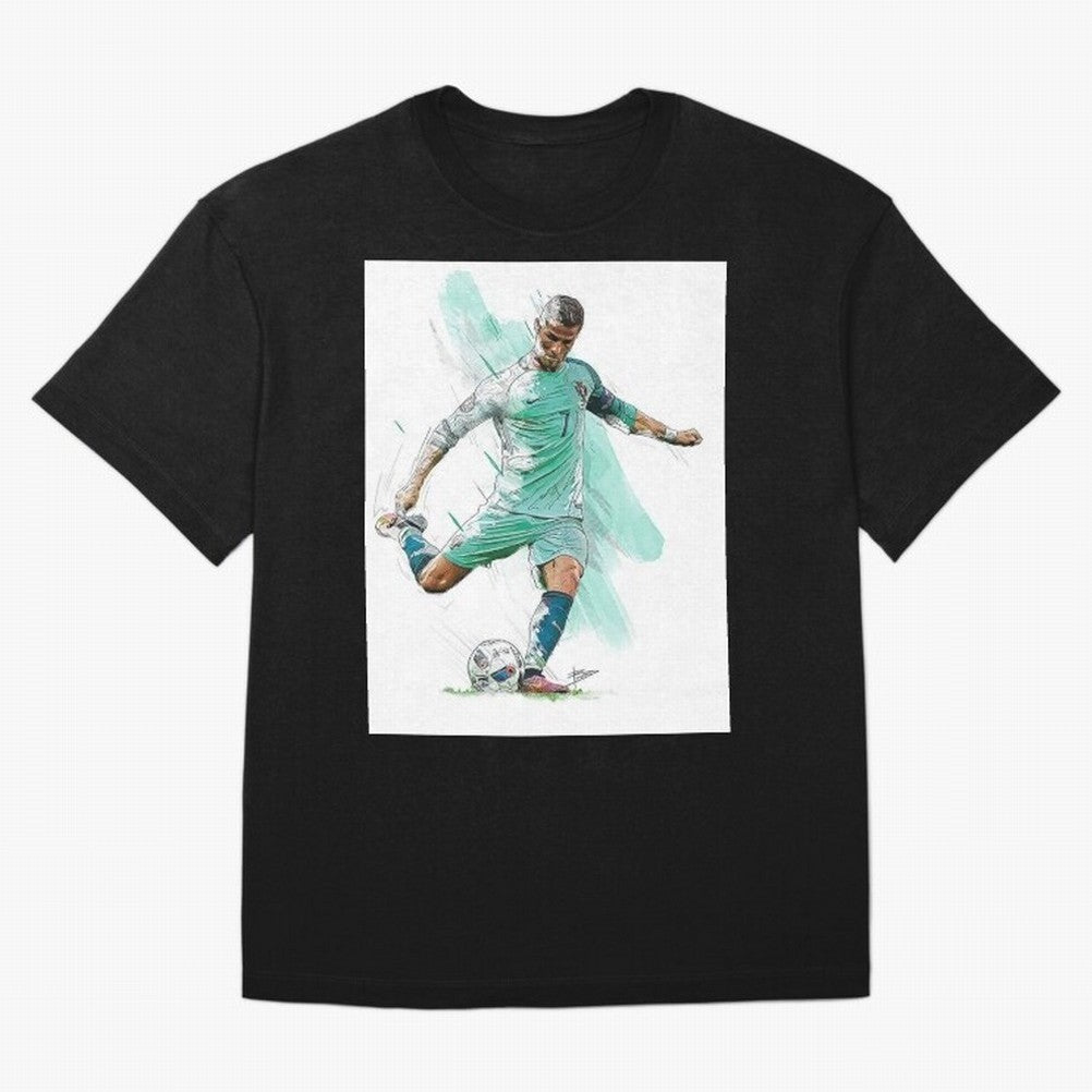 Cristiano ronaldo 7 Oversized T-Shirt Make Your Look Match FIFA World Cup 2026 USA Canada Mexico Connected to CR7, England Energy, Championship Spirit, Famous Goals, Roaring Crowds and International Football Unity; Perfect for Fans, Collectors,