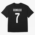 Ronaldo Oversized T-Shirt Bring Bold Fan Energy to FIFA World Cup 2026 Group Stage for Fans of Messi and France and Portugal, Bringing Football Festival Excitement, Trophy Ambitions, Country Rivalries and Star Player Buzz; Created for Match Day