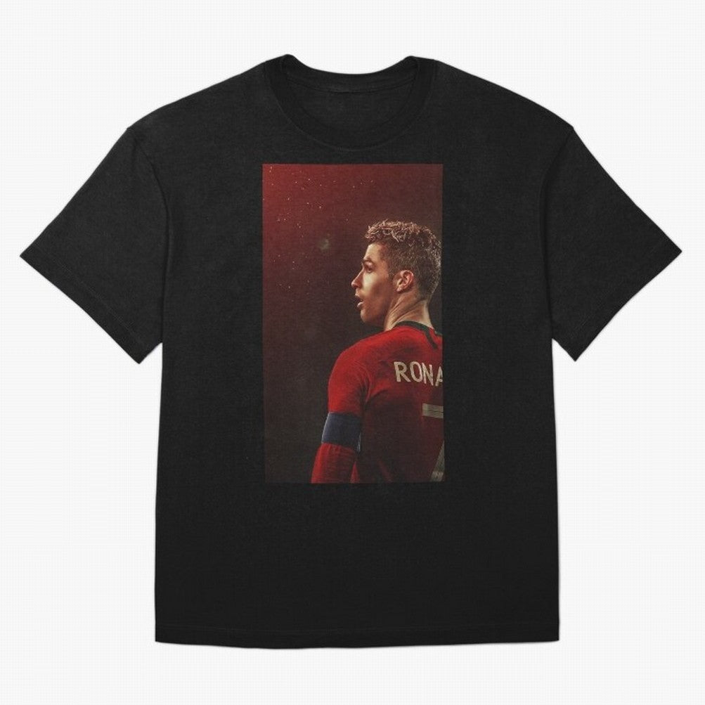 Art Ronaldo Wallpaper Oversized T-Shirt Celebrate Global Passion for FIFA World Cup 2026 Built around Neymar, France Energy, Champion Mindset, Group Stage Buzz, Knockout Tension and Passionate Fan Culture; Perfect for Supporters Who Want Bold