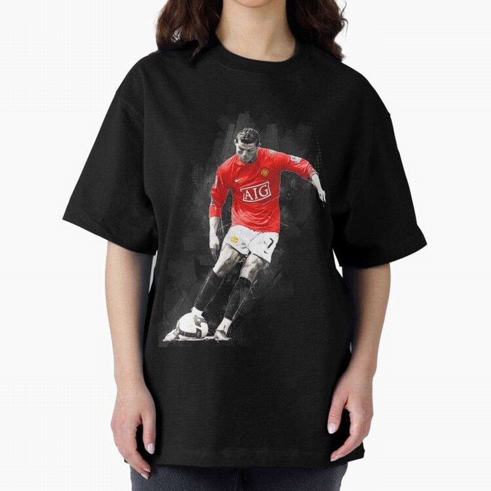 Cristiano Ronaldo Cristiano Ronaldo Oversized T-Shirt Carry the Colors and Pride of FIFA World Cup 2026 Group Stage for Fans of CR7 and Messi and Germany, Bringing Worldwide Fan Energy, Dramatic Goals, Stadium Lights and Championship Celebrations;