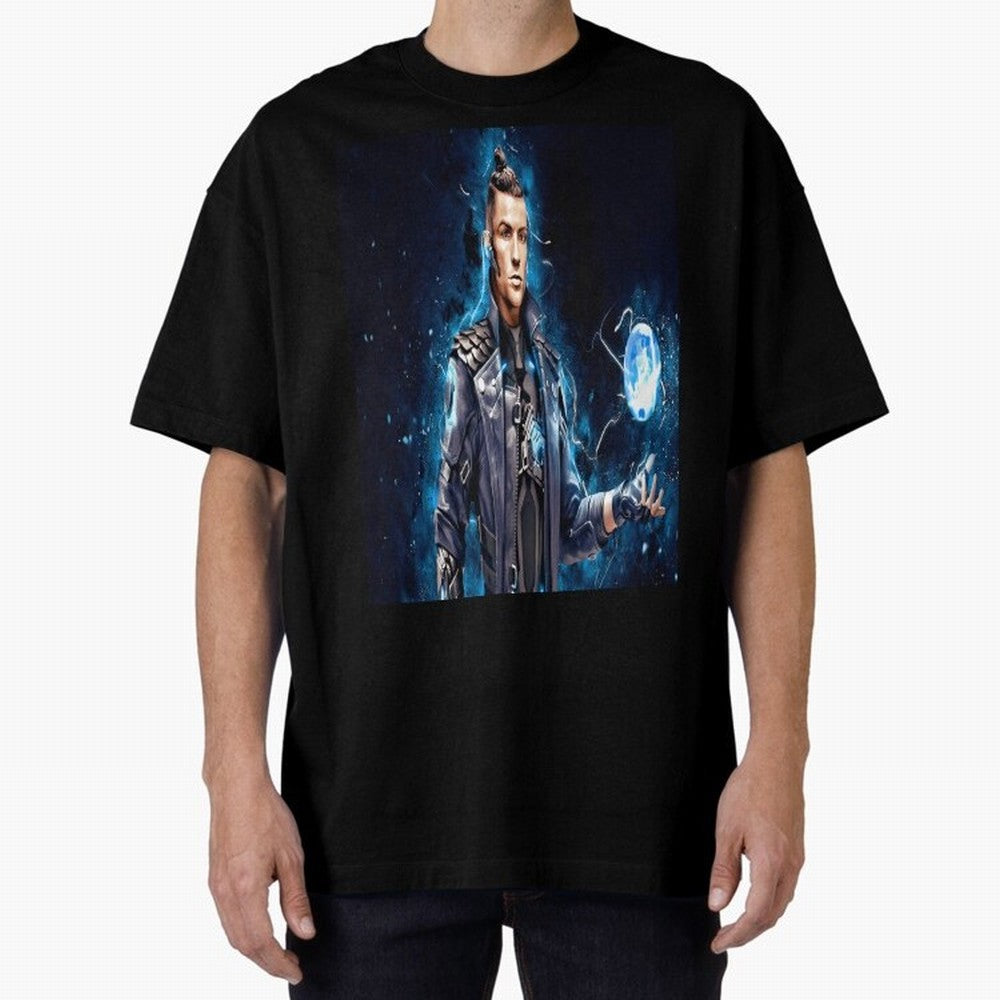 cristiano ronaldo Oversized T-Shirt Support the Legends of Global Football Passion for FIFA World Cup 2026, with Neymar, Haaland and Cristiano Ronaldo, Portugal, Spain and Germany, Football Festival Excitement, Trophy Ambitions, Country Rivalries