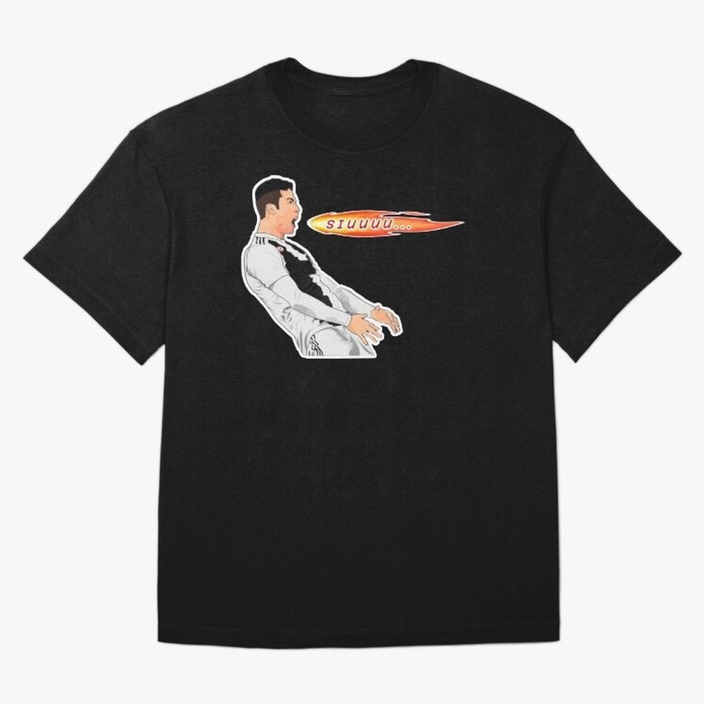 Siuuu Cristiano ronaldo funny Oversized T-Shirt Celebrate Fan Favorites in FIFA World Cup 2026 Spirit, Connected to Germany, Messi, CR7 and Mbappe, Supporter Pride, Iconic Celebrations, Legendary Names and Global Match Day Energy; Ideal for