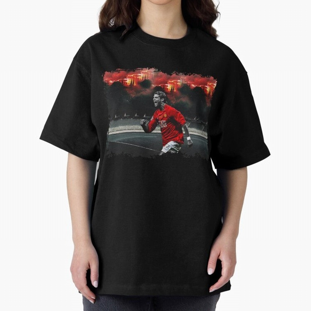 Cristiano Ronaldo Manchester 8K Oversized T-Shirt Celebrate Every Goal in FIFA World Cup 2026 Built around Cristiano Ronaldo, England, France and Netherlands Energy, Fan Favorite Moments, National Team Passion, Big Match Drama and Soccer History;