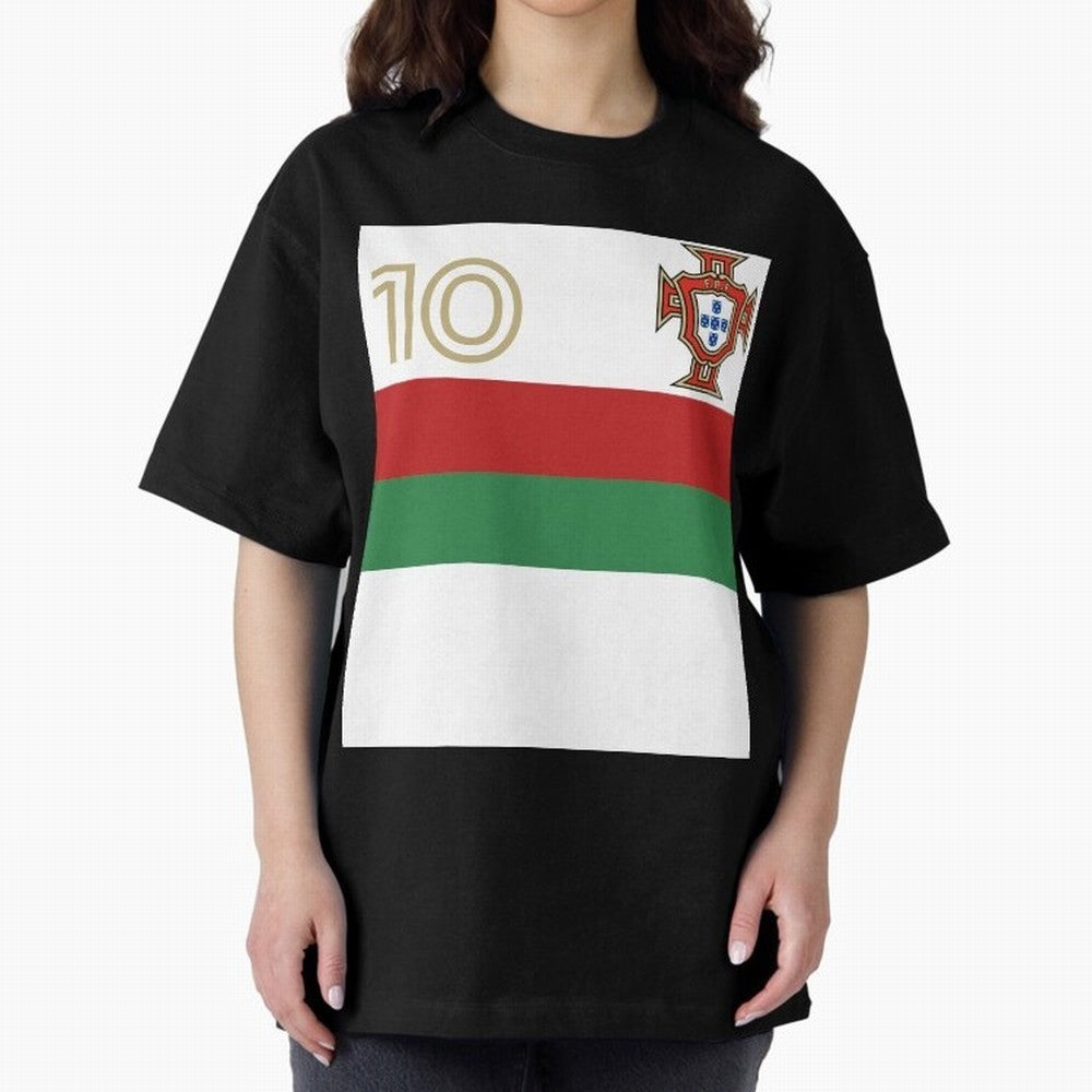 Portugal | 2026 World Cup Fan Apparel Oversized T-Shirt Bring Bold Fan Energy to FIFA World Cup 2026 Group Stage Spirit, Built around Brazil, Portugal and Argentina, Cristiano Ronaldo, Haaland and CR7, Supporter Pride, Iconic Celebrations,