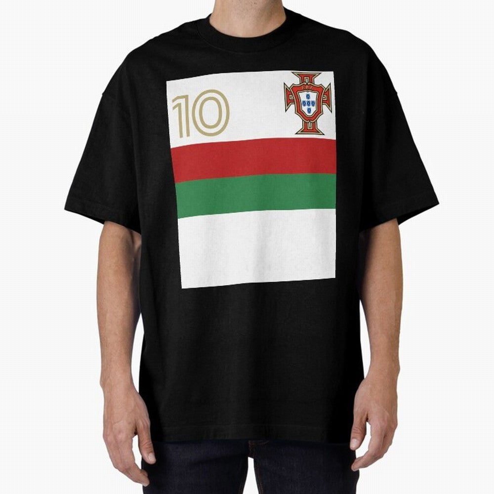 Portugal | 2026 World Cup Fan Apparel Oversized T-Shirt Bring Bold Fan Energy to FIFA World Cup 2026 Group Stage Spirit, Built around Brazil, Portugal and Argentina, Cristiano Ronaldo, Haaland and CR7, Supporter Pride, Iconic Celebrations,