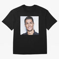 Cristiano Ronaldo Poster Oversized T-Shirt Celebrate Supporters United by Global Football Passion for FIFA World Cup 2026, Capturing Neymar, England, Retro Football Energy, Iconic Rivalries, Trophy Chase Drama and Stadium Atmosphere; Perfect for