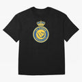 Al-Nassr Football Club - Oversized T-Shirt Feel the Roar of Match Day Hype around FIFA World Cup 2026, Messi and Cristiano Ronaldo, France and Portugal, Retro Football Energy, Iconic Rivalries, Trophy Chase Drama and Stadium Atmosphere; Made for