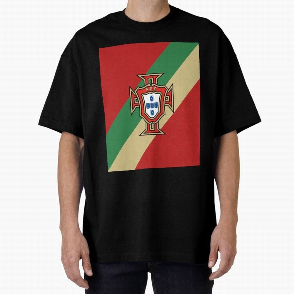 Portugal | 2026 World Cup Fan Apparel Oversized T-Shirt Create the FIFA World Cup 2026 Journey through Haaland Highlights, England and Germany Pride, Soccer Culture, Superstar Moments, National Team Dreams and Competitive Fire; Made for Die Hard