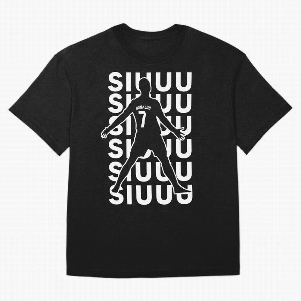 siuuu ronaldo Cristiano CR7 memes MUFC Oversized T-Shirt Celebrate National Team Dreams in FIFA World Cup 2026 USA Canada Mexico for Fans of CR7 and Messi and Spain, Bringing Sports Nostalgia, International Competition, Famous Players and