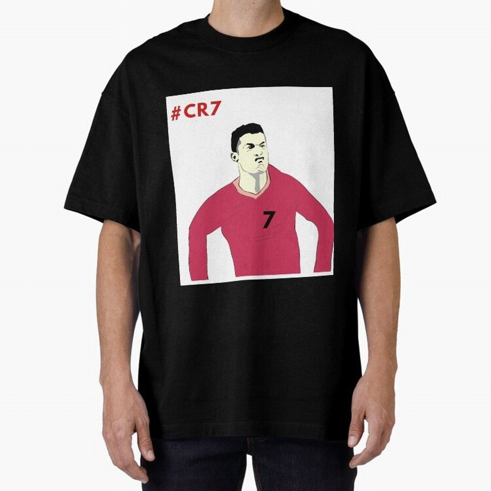 Cristiano ronaldo Oversized T-Shirt Bring Champion Energy into FIFA World Cup 2026 Group Stage Inspired by Haaland, Brazil, Portugal and Argentina Energy, Global Supporter Spirit, Legendary Goals, National Colors and Tournament Celebration; Ideal