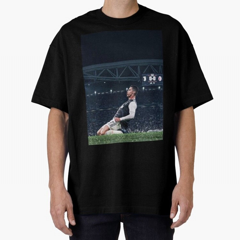Wallpaper Cristiano Celebration Oversized T-Shirt Upgrade FIFA World Cup 2026 Featuring Cristiano Ronaldo, Haaland and CR7, Argentina and Brazil Energy, Global Supporter Spirit, Legendary Goals, National Colors and Tournament Celebration; Perfect