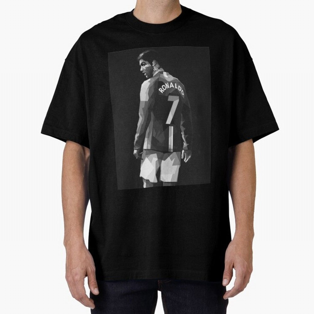 Cristiano Ronaldo Cristiano Ronaldo Oversized T-Shirt Remember the FIFA World Cup 2026 Journey through Messi, Neymar and Mbappe Highlights, Brazil, Portugal and Argentina Pride, Classic Soccer Heritage, Championship Pressure, Fan Loyalty and