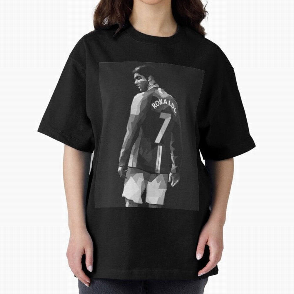 Cristiano Ronaldo Cristiano Ronaldo Oversized T-Shirt Remember the FIFA World Cup 2026 Journey through Messi, Neymar and Mbappe Highlights, Brazil, Portugal and Argentina Pride, Classic Soccer Heritage, Championship Pressure, Fan Loyalty and