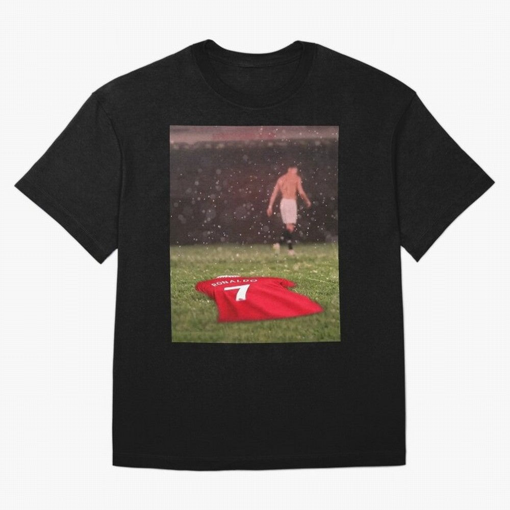 Cristiano Ronaldo Oversized T-Shirt Support FIFA World Cup 2026 USA Canada Mexico Spirit, Built around Netherlands, Messi, Neymar and Mbappe, Worldwide Fan Energy, Dramatic Goals, Stadium Lights and Championship Celebrations; Great for Supporters