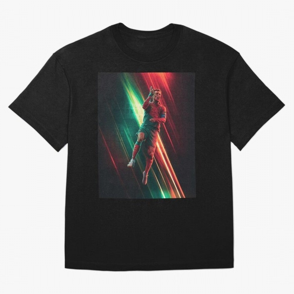 Cristiano Ronaldo Oversized T-Shirt Feel International Energy from Match Day Hype around FIFA World Cup 2026 Group Stage, Messi, Neymar and Mbappe, Argentina, France and Brazil, Football Passion, Legendary Performances, Festival Vibes and Supporter