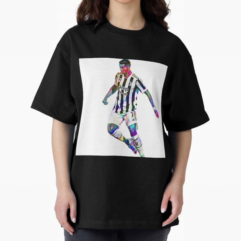 Cristiano Ronaldo art design. Cristiano Ronaldo sketch art Oversized T-Shirt Celebrate Classic Football Spirit in FIFA World Cup 2026 USA Canada Mexico for Fans of Haaland and England, Bringing Football Festival Excitement, Trophy Ambitions,