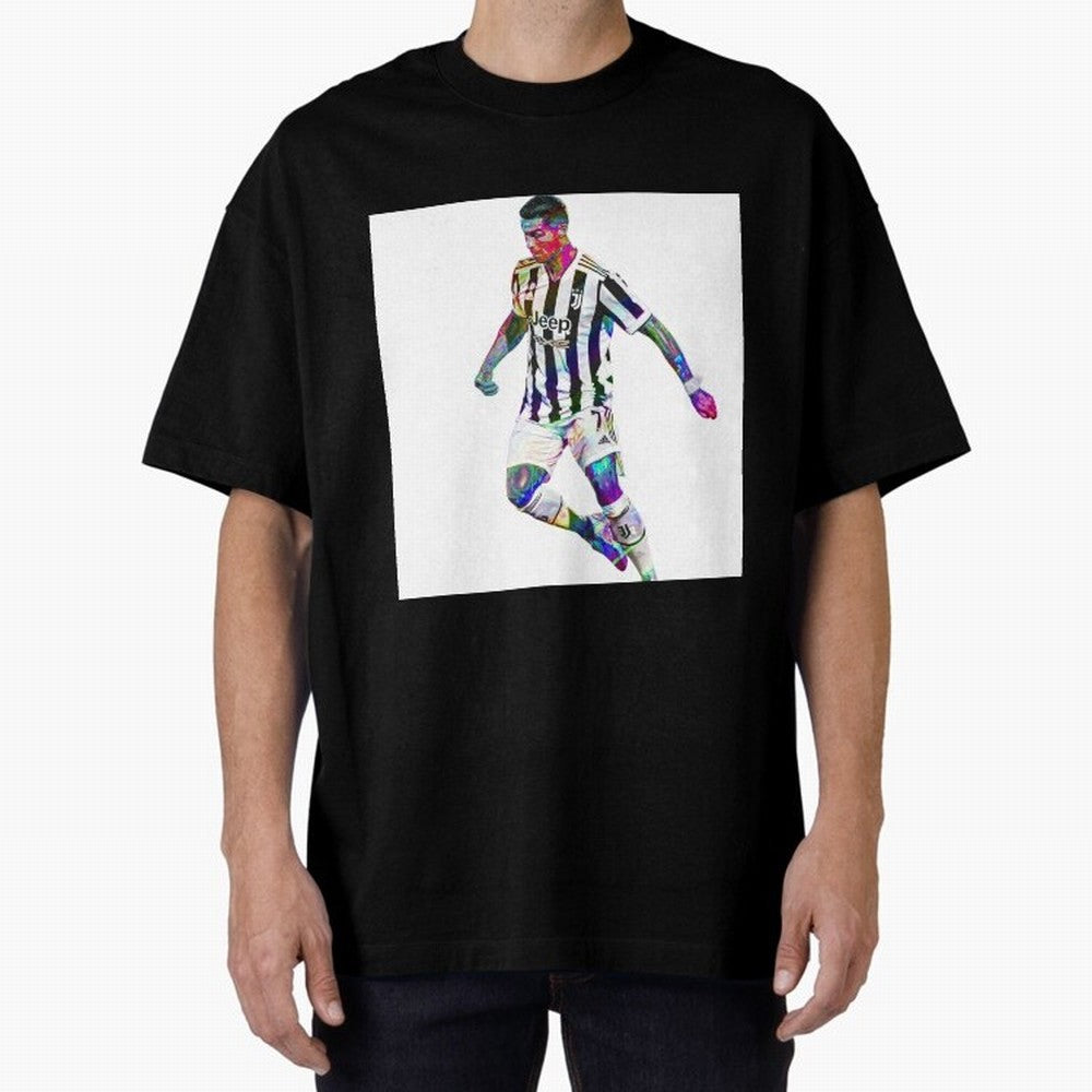 Cristiano Ronaldo art design. Cristiano Ronaldo sketch art Oversized T-Shirt Celebrate Classic Football Spirit in FIFA World Cup 2026 USA Canada Mexico for Fans of Haaland and England, Bringing Football Festival Excitement, Trophy Ambitions,