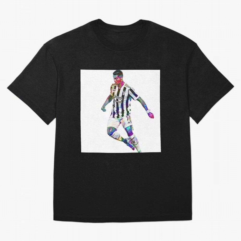 Cristiano Ronaldo art design. Cristiano Ronaldo sketch art Oversized T-Shirt Celebrate Classic Football Spirit in FIFA World Cup 2026 USA Canada Mexico for Fans of Haaland and England, Bringing Football Festival Excitement, Trophy Ambitions,