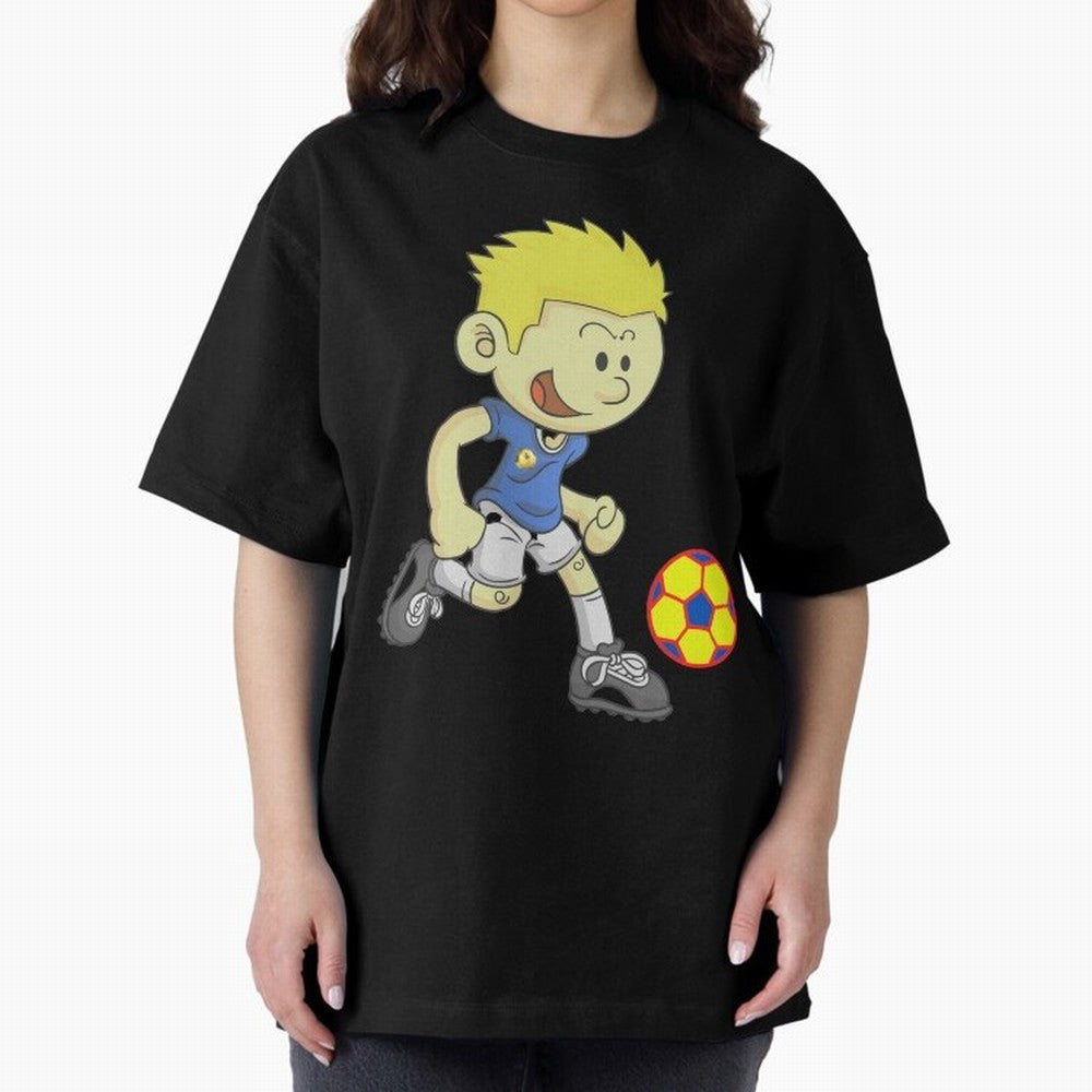 Futbol is Life, I like Cristiano Ronaldo Oversized T-Shirt Enjoy Global Football Passion for FIFA World Cup 2026 USA Canada Mexico, Driven by Haaland, France and Portugal, Football Passion, Legendary Performances, Festival Vibes and Supporter