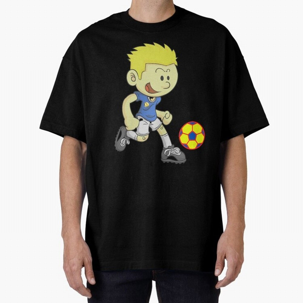 Futbol is Life, I like Cristiano Ronaldo Oversized T-Shirt Enjoy Global Football Passion for FIFA World Cup 2026 USA Canada Mexico, Driven by Haaland, France and Portugal, Football Passion, Legendary Performances, Festival Vibes and Supporter
