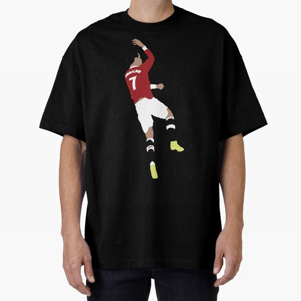 Cristiano Ronaldo Suuii - Design Oversized T-Shirt Relive the Noise and Pride of the FIFA World Cup 2026 Group Stage Journey through Mbappe Highlights, Netherlands Pride, Global Supporter Spirit, Legendary Goals, National Colors and Tournament