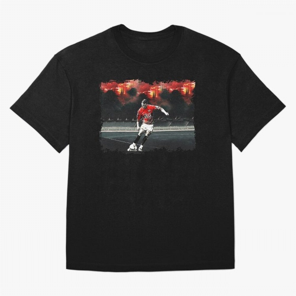 Cristiano Ronaldo 2008 Shoot 8K Oversized T-Shirt Back Your Heroes with FIFA World Cup 2026 Group Stage for Fans of Mbappe and England, France and Netherlands, Bringing Football Passion, Legendary Performances, Festival Vibes and Supporter