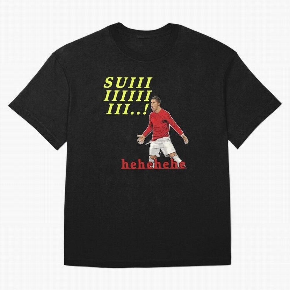 Hehehe suiii !! Cristiano ronaldo goal Oversized T-Shirt Follow the Road to the FIFA World Cup 2026 Group Stage Journey through Mbappe Highlights, Argentina and Brazil Pride, Game Day Rituals, Football Legends, Country Pride and the Road to the